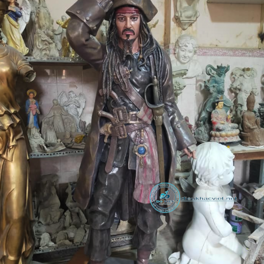 Đồ chơi Cướp biển Caribe  Thuyền trưởng Jack Sparrow và Ghost Crewman   45000  Sanhangre